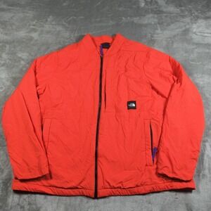 North Face Jacket Womens XXXL Red Team Kit Mid Layer Flare Full Zip AJ845